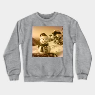 A Joyful Holyday In The Snow Crewneck Sweatshirt